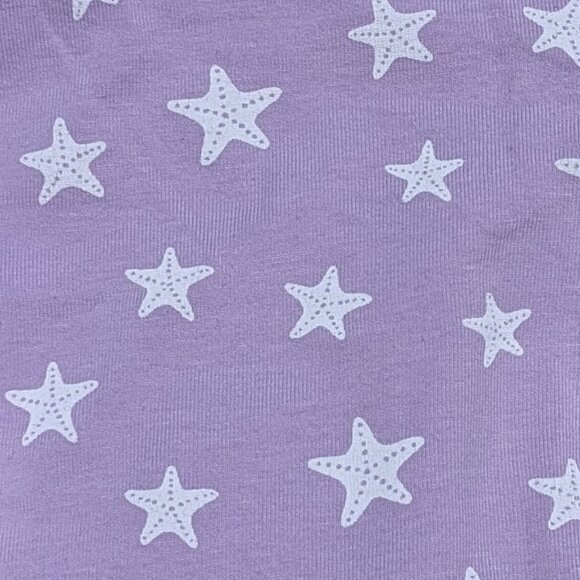 Little Trends Girls Whimsical Shorts for Bright Young Minds NWT Purple Starfish - Picture 3 of 5